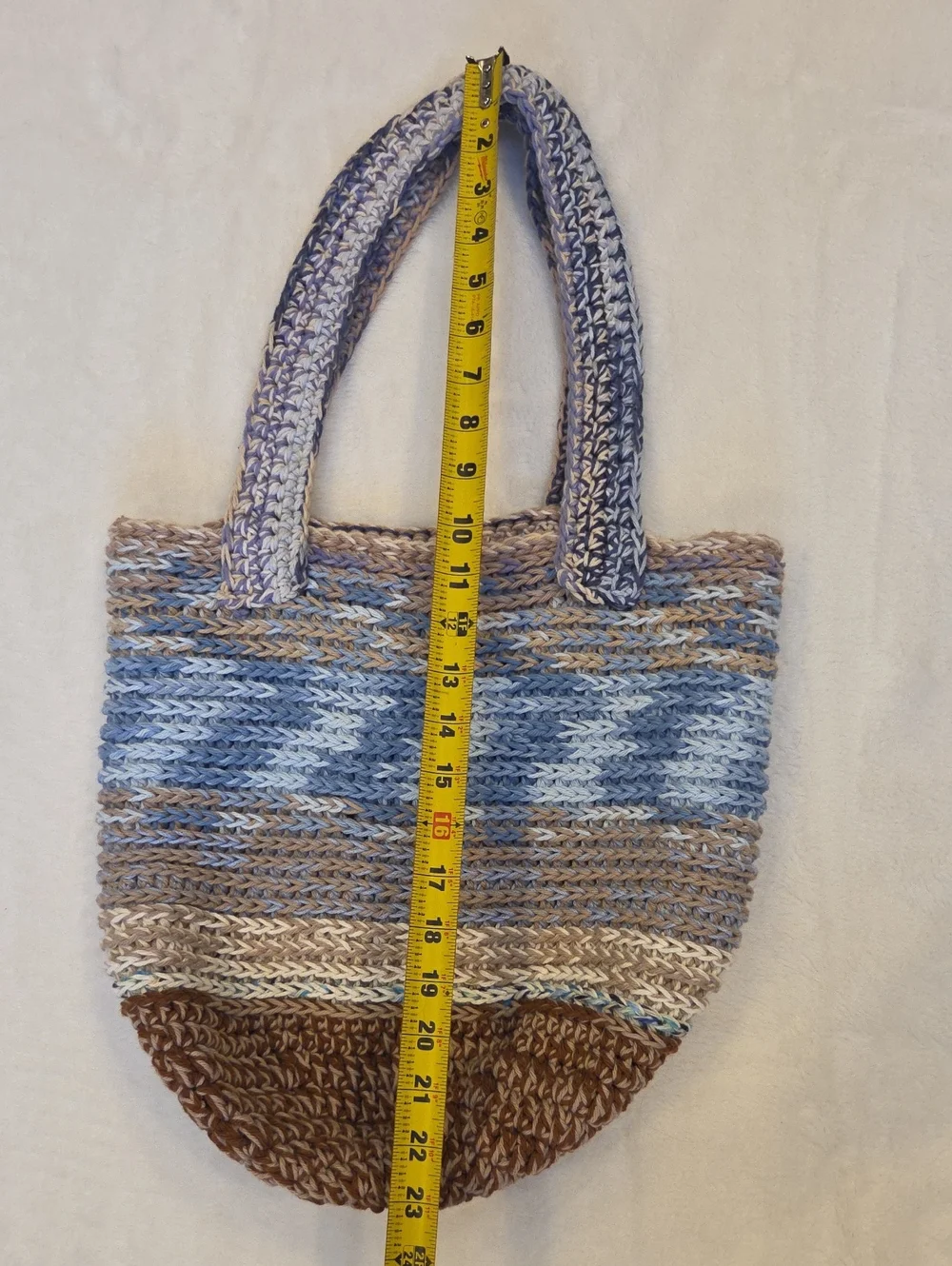 Handmade Knitted Tote Bag
